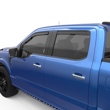 Cargar imagen en el visor de la galería, EGR 15+ Ford F150 Crew Cab In-Channel Window Visors - Set of 4 - Matte (573495)