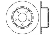 Cargar imagen en el visor de la galería, StopTech 05-13 Chrysler300/300C / 09-12 Dodge Challenger Rear Right Drilled &amp; Slotted Rotor