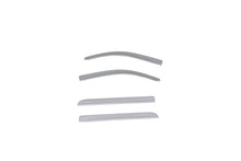 Load image into Gallery viewer, AVS 15-18 Chevy Silverado 1500 Crew Cab Low Profile Color Match Ventvisors 4pc - Silver Ice Metallic