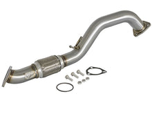 Cargar imagen en el visor de la galería, aFe Power Elite Twisted Steel 16-17 Honda Civic I4-1.5L (t) 2.5in Rear Down-Pipe Mid-Pipe