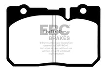 Cargar imagen en el visor de la galería, EBC 95-00 Lexus LS400 4.0 Redstuff Front Brake Pads