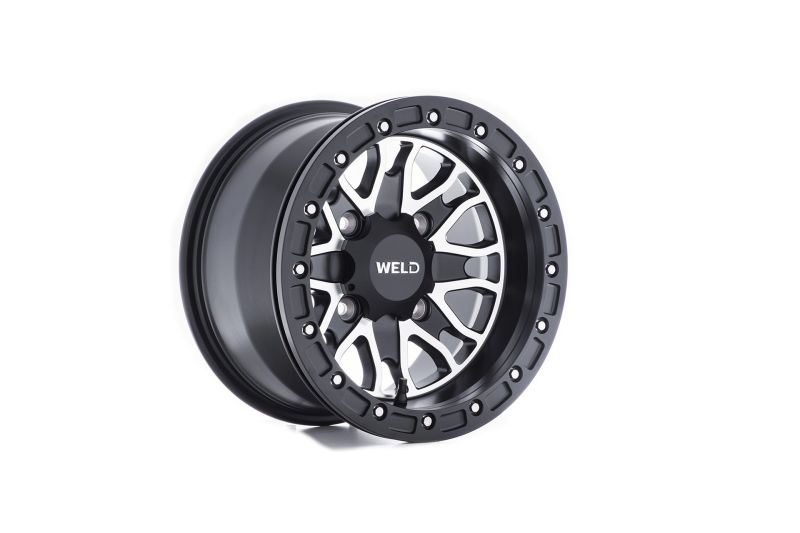 Weld UTV RF Series Raptor U501 15x8 Raptor Beadlock 4x156 4BS Satin BLK MIL