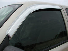 Cargar imagen en el visor de la galería, Stampede 1999-2006 Chevy Silverado 1500 Standard Cab Pickup Tape-Onz Sidewind Deflector 2pc Chrome