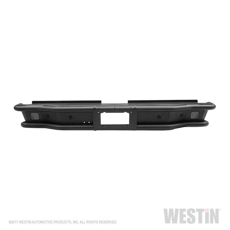 Westin 2014-2018 Toyota Tundra Outlaw Rear Bumper - Textured Black