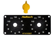 Cargar imagen en el visor de la galería, Haltech Dual Switch Panel Kit w/Yellow Knob