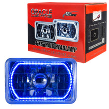 Cargar imagen en el visor de la galería, Oracle Pre-Installed Lights 4x6 IN. Sealed Beam - Blue Halo