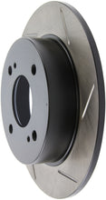 Cargar imagen en el visor de la galería, StopTech Power Slot Slotted 89-98 240SX w/ or w/o ABS 4 Lug Rear Left Rotor