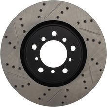 Cargar imagen en el visor de la galería, StopTech Slotted &amp; Drilled Sport Brake Rotor