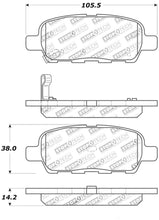 Cargar imagen en el visor de la galería, StopTech Street Touring 03-09 350Z Rear Brake Pads