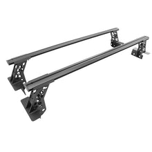 Cargar imagen en el visor de la galería, Go Rhino Universal XRS 49 3/4 Cross Rail Accessory Set - Tex. Black
