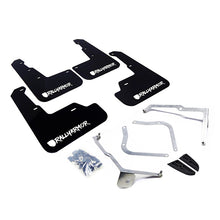 Cargar imagen en el visor de la galería, Rally Armor 15-21 Subaru WRX/STI Black Mud Flap White Altered Font Logo