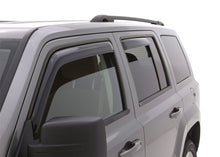 Cargar imagen en el visor de la galería, AVS 07-18 Jeep Patriot Ventvisor In-Channel Front &amp; Rear Window Deflectors 4pc - Smoke