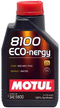 Cargar imagen en el visor de la galería, Motul 1L Synthetic Engine Oil 8100 5W30 ECO-NERGY - Ford 913C