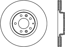 StopTech 06-07 Mazda6 Slotted & Drilled Left Front Rotor