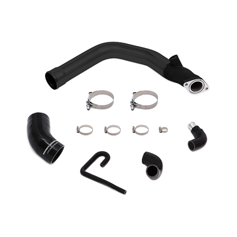 Mishimoto 2015 Subaru WRX Top-Mount Intercooler Kit - Powder Coated Black & Black Pipes