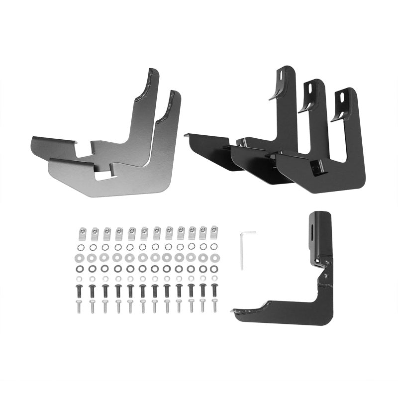 Westin 2015-2018 Ford F-150 SuperCab PRO TRAXX 5 Oval Nerf Step Bars - Black