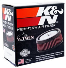 Load image into Gallery viewer, K&amp;N Replacement Air Filter 5.5in Top OD x 6in Base OD x 2.313in H for Harley-Davidson
