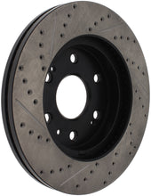 Cargar imagen en el visor de la galería, StopTech 05-10 GMC Sierra 1500 (w Rear Drum) / 07-09 GMC Yukon Front Left Slotted &amp; Drilled Rotor