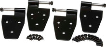 Cargar imagen en el visor de la galería, Kentrol 87-95 Jeep Wrangler YJ Door Hinge Set 4 Pieces - Powdercoat Black