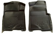 Cargar imagen en el visor de la galería, Husky Liners 09-12 Ford F-150 Regular/Super/Super Crew Cab WeatherBeater Black Floor Liners