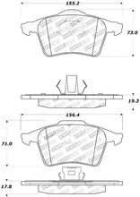 Cargar imagen en el visor de la galería, StopTech Street Touring 07-09 Mazda 3 Front Brake Pads