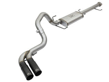 Cargar imagen en el visor de la galería, aFe Rebel Series 3in Stainless Steel Cat-Back Exhaust System w/Black Tips 07-14 Toyota FJ Cruiser