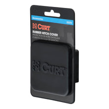 Load image into Gallery viewer, Curt 2in Rubber Hitch Tube Cover (Packaged)