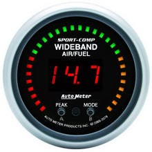 Load image into Gallery viewer, Autometer Sport-Comp 52mm Wideband Air/Fuel Gauge