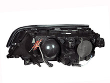 Load image into Gallery viewer, ANZO 1999-2001 BMW 3 Series E46 Projector Headlights w/ Halo Black
