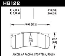 Cargar imagen en el visor de la galería, Hawk StopTech ST-60 Caliper Performance Ceramic Street Brake Pads