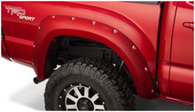 Cargar imagen en el visor de la galería, Bushwacker 12-15 Toyota Tacoma Fleetside Pocket Style Flares 2pc 60.3in Bed - Black