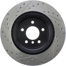 Cargar imagen en el visor de la galería, StopTech Slotted &amp; Drilled Sport Brake Rotor