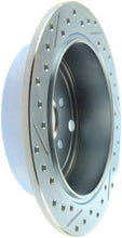 Cargar imagen en el visor de la galería, StopTech Select Sport 09-13 Subaru Forester Slotted and Drilled Left Rear Rotor