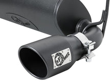 Load image into Gallery viewer, aFe Rebel Series 409 Stainless Steel Cat-Back Exhaust 18-21 Jeep Wrangler JL 2.0L (t) - Black Tip