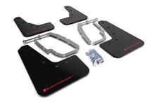 Cargar imagen en el visor de la galería, Rally Armor 17-23 Tesla Model 3 Black UR Mud Flap w/Red Logo