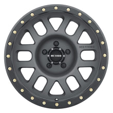 Cargar imagen en el visor de la galería, Method MR309 Grid 17x8.5 0mm Offset 5x150 116.5mm CB Titanium/Black Street Loc Wheel