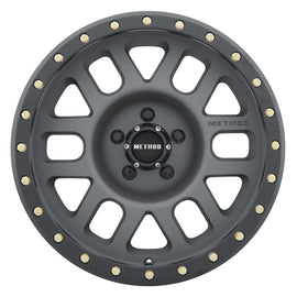 Method MR309 Grid 18x9 +18mm Offset 5x150 116.5mm CB Titanium/Black Street Loc Wheel