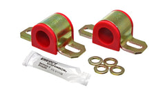 Cargar imagen en el visor de la galería, Energy Suspension 90-97 Honda Accord/Odyssey Red 25mm Front Sway Bar Bushings