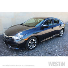 Load image into Gallery viewer, Westin 2016-2018 Honda Civic Sedan Wade In-Channel Wind Deflector 4pc - Smoke