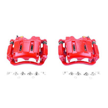 Cargar imagen en el visor de la galería, Power Stop 05-12 Ford F-250 Super Duty Front Red Calipers w/Brackets - Pair