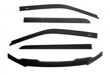 Load image into Gallery viewer, AVS 09-18 Dodge RAM 1500 Crew Cab Ventvisor &amp; Aeroskin Deflector Combo Kit - Matte Black