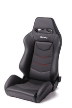 Cargar imagen en el visor de la galería, Recaro Speed V Passenger Seat - Black Leather/Red Suede Accent