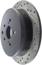 Cargar imagen en el visor de la galería, StopTech Sport Drilled &amp; Slotted Rotor - Rear Right