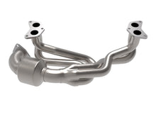 Cargar imagen en el visor de la galería, aFe Twisted Steel 304 Stainless Steel Header w/ Cat 13-19 Subaru Outback H4-2.4L