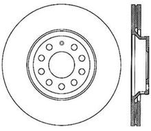 Cargar imagen en el visor de la galería, StopTech 09 VW Passat CC / 06-09 Passat Slotted &amp; Drilled Left Rear Rotor