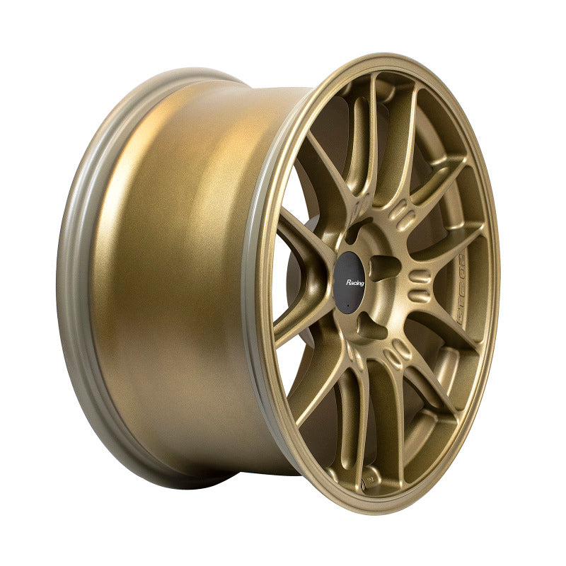 Enkei GTC02 18x9.5 5x114.3 40mm Offset 75mm Bore Titanium Gold Wheel