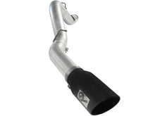 Cargar imagen en el visor de la galería, aFe Atlas Exhaust 5in DPF-Back Al Steel 11-13 GM Diesel Trucks V8-6.6L (td) LML (Blk Tip)