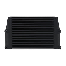 Cargar imagen en el visor de la galería, Mishimoto Heavy-Duty Oil Cooler - 10in. Same-Side Outlets - Black