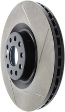 Cargar imagen en el visor de la galería, StopTech Power Slot 09 VW CC (Passat CC) / 06-09 Passat Front Left Slotted Rotor