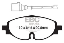 Cargar imagen en el visor de la galería, EBC 14+ Audi A3 1.8 Turbo Ultimax2 Front Brake Pads